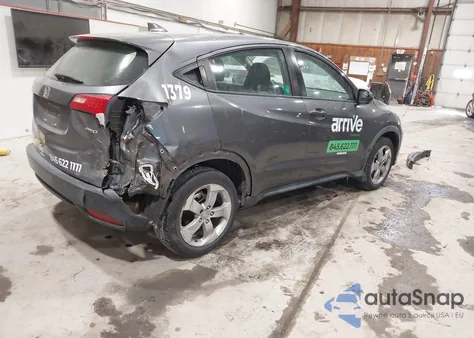 2016 Honda Hr-V Lx из США, поврежденный, VIN 3CZRU6H32GM727770